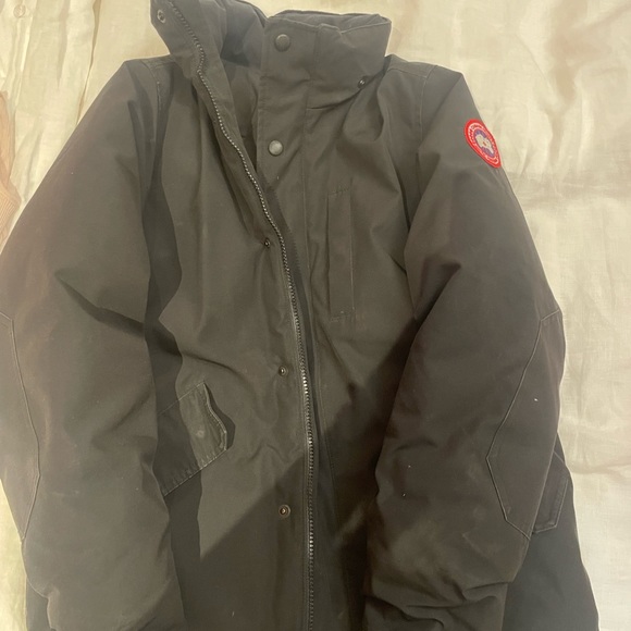 Manteau noire CANADA GOOSE taille XL ENFANT - Picture 1 of 4